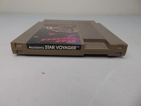 Star Voyager NES Original Nintendo Game Used in Box Vintage *No MANUAL*