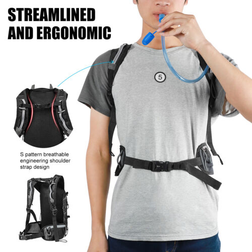West Biking 10L Radfahren Sport Hydratation Pack Rucksack Tasche Wasserdicht - Bild 5 von 40