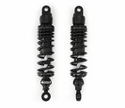 Adjustable Black Performance CNC Rear Shock Absorbers 310mm - 320mm 12.5" Shocks