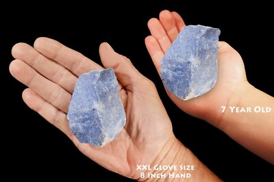 DUMORTIERITE 3 1/2'' 8-12 Oz Rough Rock Mineral Specimen Chakra Healing Crystal