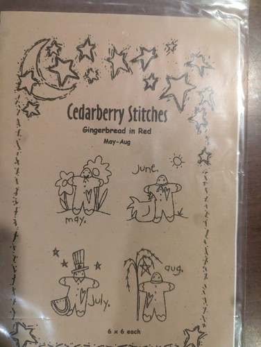 christmas embroidery stitchery pattern primitive country - Picture 62 of 133