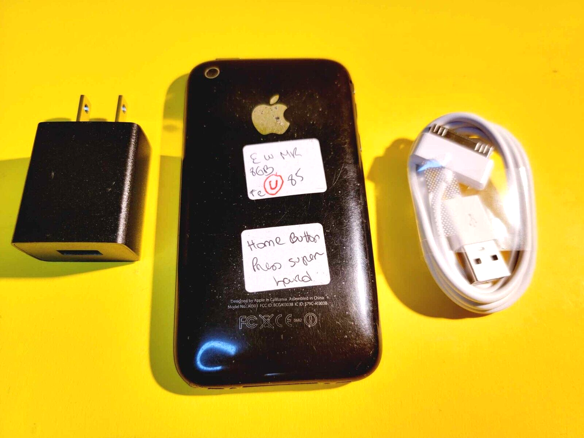 APPLE IPHONE 3GS A1303 8GB IOS CELL PHONE UNLOCKED FIDO