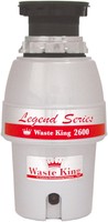Waste King L-2600 Legend Series 1/2 Hp Continuous Feed Operation Garbage Disposa on sale Waste King L-2600 Legend Series 1/2 Hp Continuous Feed Operation Garbage Disposa on sale