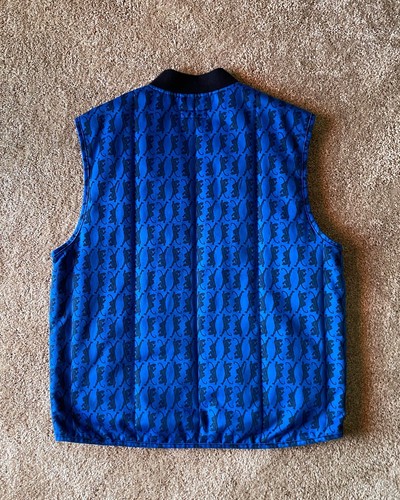 Supreme Gonz Shop Vest - Large black/blue panther pattern - Picture 2 of 4