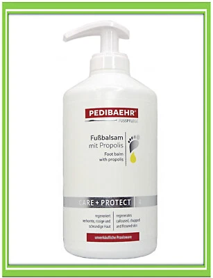 Pedibaehr Propolis Fußcreme Hornhautbalsam Schrundensalbe 500ml |€58,-/L