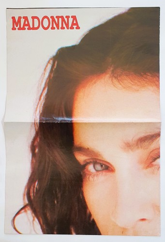 MADONNA Smash Hits Magazine 1989 Giant fold out poster Australia Vintage 1927 - Picture 5 of 14