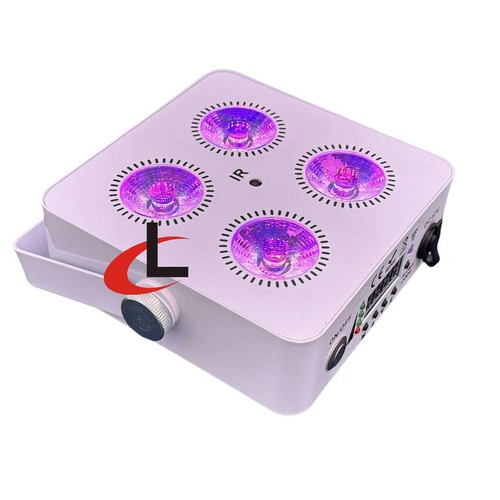 4x18W Rgbwauv Dj Wedding Battery Powered LED Uplight Wireless Par Stage Lights - Picture 11 of 15