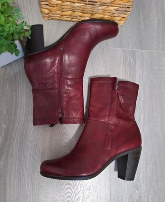 Women Ecco Boots Multicolor Leather 41