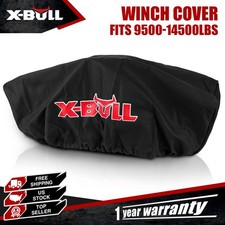 X-bull Winch Cover Waterproof Soft Dust Neoprene Fits 9500-14500 Lb Standard