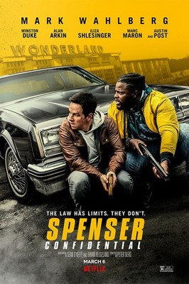 614049 Spenser Confidential Movie 2020 Comedy Crime Wall Print Poster