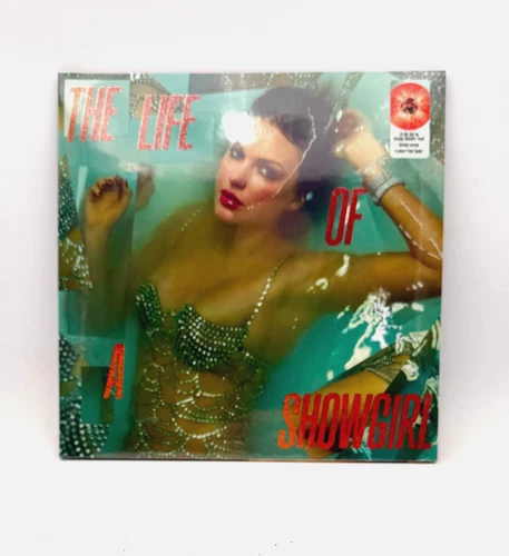 Taylor Swift Life Of A Showgirl Limited Edition Lit My Sky Up Orange Metallic