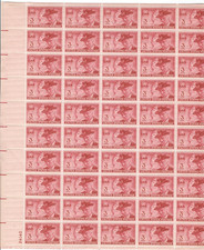 Scott #985...3 Cent...GAR...Sheet of 50
