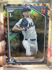2024 Bowman Draft Chrome Jonathan Santucci #BDC-65 Peanuts Refractor (RC)