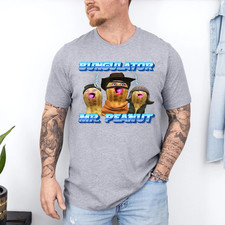 The Burnt Peanut Funny GOOP Mr. Peanut Bungulator T-Shirt