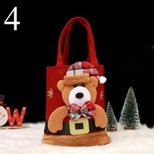 1x Niedliche Weihnachtstasche Candy Beutel Handgehalten Deko Geschenkbeutel