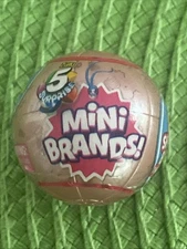 Mini Brands Zuru Rose Gold Mini Brands Ball Toy 5 Surprise Dollhouse Miniature