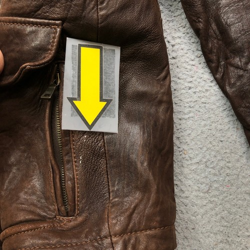 Marc New York Andrew Marc Leather Quilted Lined Jacket Small S Long Sleeve Brown - Picture 6 of 19