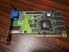 ATI 3D Rage Pro Turbo 109-49800-10 Rev A00 AGP VGA Video Card 8MB Ram
