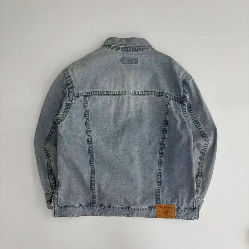 True Religion 22SS Denim Trucker Jacket - Size 95
