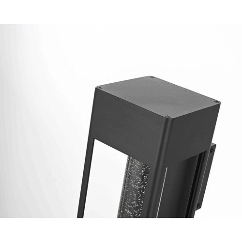 Elegant Lighting OD604W15BK Amaris 1 Light 15 inch Black Outdoor Wall Sconce - Picture 4 of 8