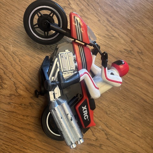 RARO Prototipo de juguete vintage Schaper Stomper XRC motocicleta corredor piloto RC? VG FS - Imagen 15 de 18