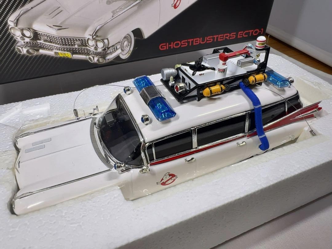 ゴーストバスターズ エクトワン　2種セット　1/43 ホットウィール　マテル Amazon | ホットウィール ゴーストバスターズ エクト-1