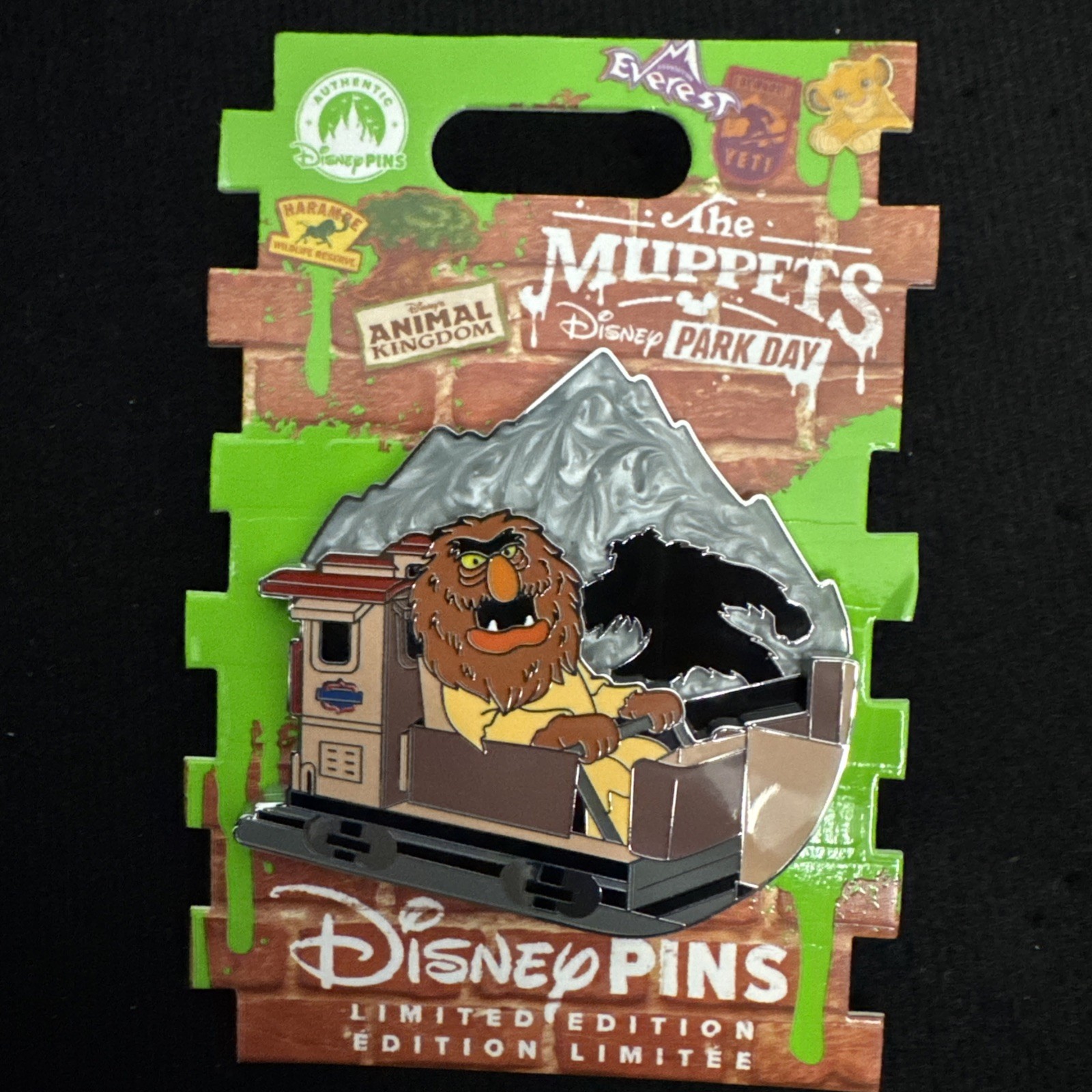 2026 WDW Muppets Disney Park Day Animal Kingdom Sweetums Everest Yeti LE3000