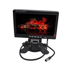 7 Inches TFT Color LCD Car Rear View Camera Monitor Support Rotating The