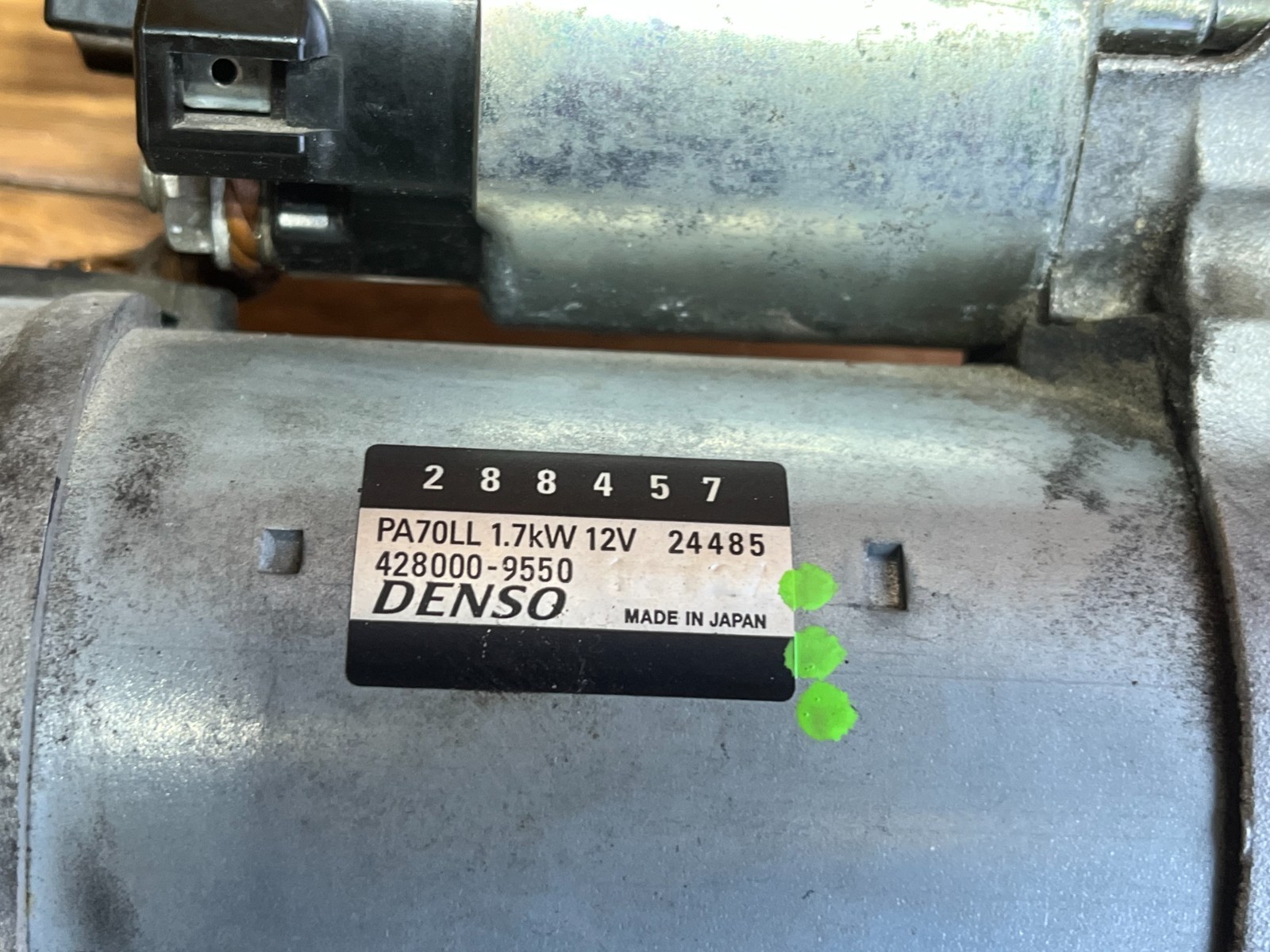 2017-2020 Maserati Levante M161 3.0L Engine Turbo Engine Starter 120K Miles OEM