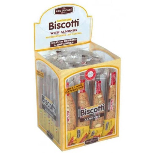 Pfanne Ducale Cantuccini 24 Biscotti mit Mandeln 864g (24 x 36g) - Mindesthaltbarkeitsdatum 05/2