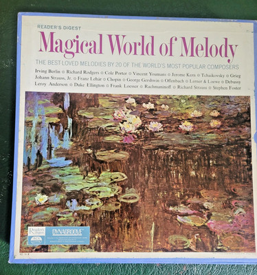 Vintage Reader's Digest Magical World of Melody 1964 10 LP Box set/23 pg Booklet