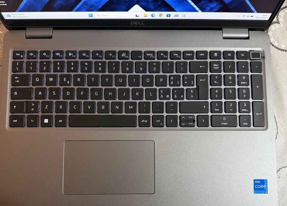 DELL LATITUDE 5540-15,6”FHD-INTEL CORE I5-1335U-SSD512GB-16GB RAM DDR4-GARANZIA - Immagine 2 di 4