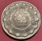 RARE! Broadway Truck Service 25th Anniversary 1964-1988. 1 oz. Fine Silver Read.