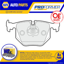 Brake Pads Set fits BMW X5 E53 3.0 Rear 00 to 06 Proformer 34211163326 New