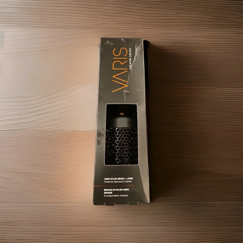 Cepillo redondo de barril de cerámica Varis con cerdas de nailon grande Foto 2 de 3