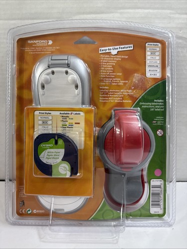 DYMO PERSONAL LABEL MARKER WITH FREE LABEL BUDDY LABEL MAKER *NEW SEALED - Picture 2 of 2