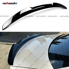 Glanz Schwarz Heckspoiler Flügel Spoiler Lippe für AUDI A3 8V Limo S Line 13-21