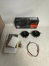PowerBass S-3502 - 3.5" Coaxial OEM Replacement Speakers - Pair