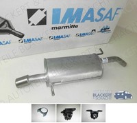 Imasaf ESD Auspuff Endtopf für Citroen / Peugeot C2 C3 + Pluriel + 1007