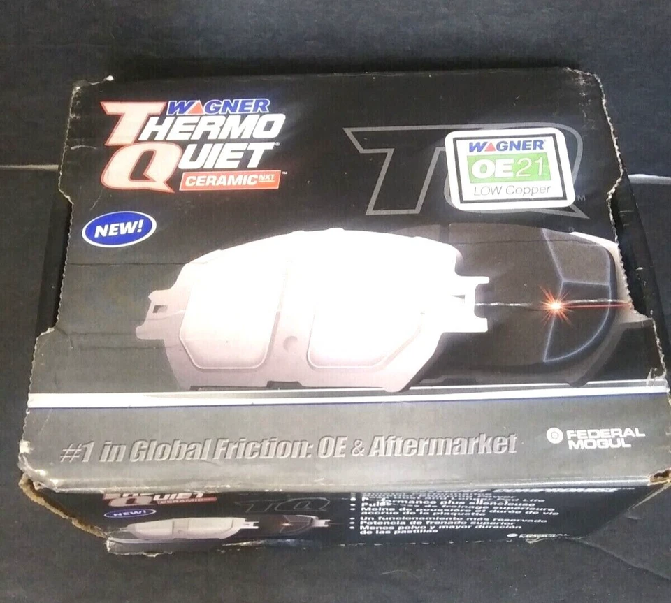 Комплект керамических дисковых тормозных колодок Wagner Brake PD922A для Cadillac STS 03-07 CTS 2005-2011 годов выпуска - Изображение 3 из 4