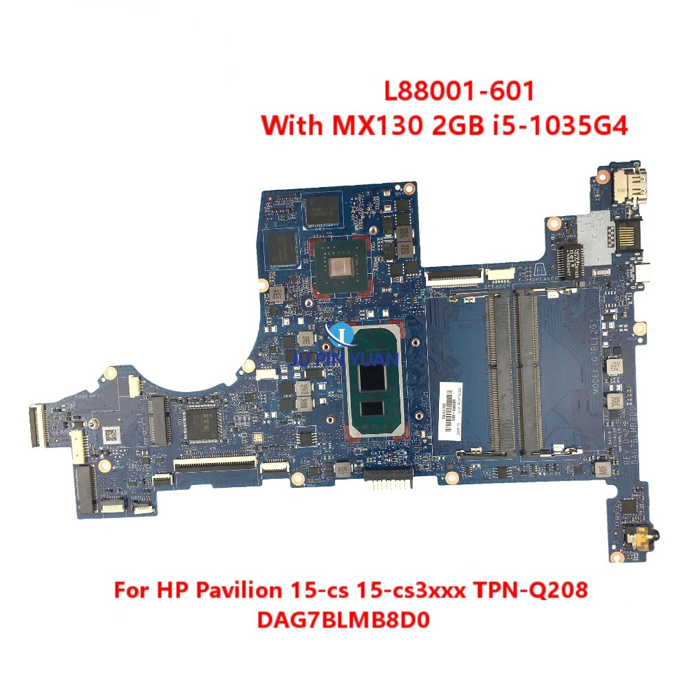 For HP Pavilion 15-CS 15-cs3xxx Laptop Motherboard TPN-Q208