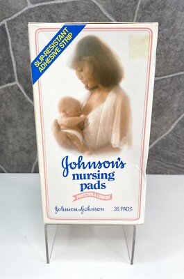 1986 Vintage Collectible Johnsons Nursing Pads Breastfeeding PROP NOS