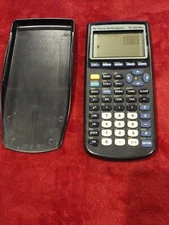 TI-83 Plus Texas Instruments Graphing Calculator W/ COVER - BLACK