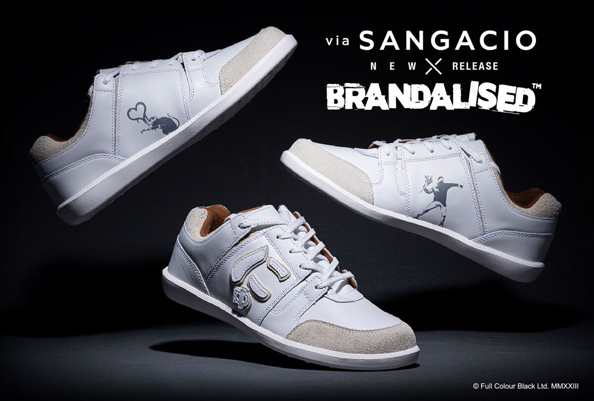 via SANGACIO×BRANDALISED Banksy Limited collaboration NEWS com