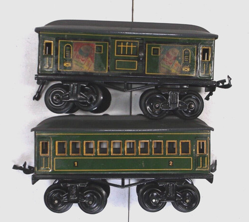 Spur O Bing (2) Wagen Personen Set (Lot 7331) | Zustand: Used