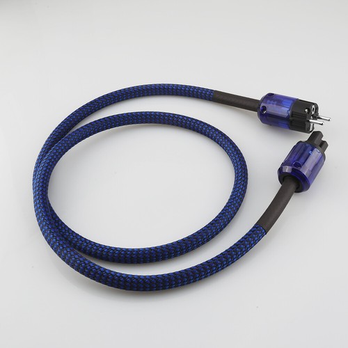 4N OFC Highend Stromkabel Netzkabel kaltgerätekabel Mains Power Cord Für Decoder - Picture 10 of 10