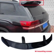 FIT FOR 2018-2023 VOLKSWAGEN VW ATLAS GLOSS BLACK REAR TRUNK ROOF SPOILER WING