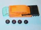 Hot Wheels Redline HEAVYWEIGHTS GARBAGE TRUCK BED KIT w/GLASS & WHEELS -NEW!