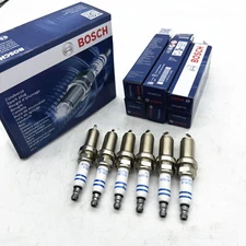 6Pcs FR7NPP332 Spark Plugs Platinum For BOSCH BMW X3 X5 E60 E83 E85 E90 N51 N52