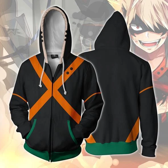 Bakugo hoodie ebay hot sale